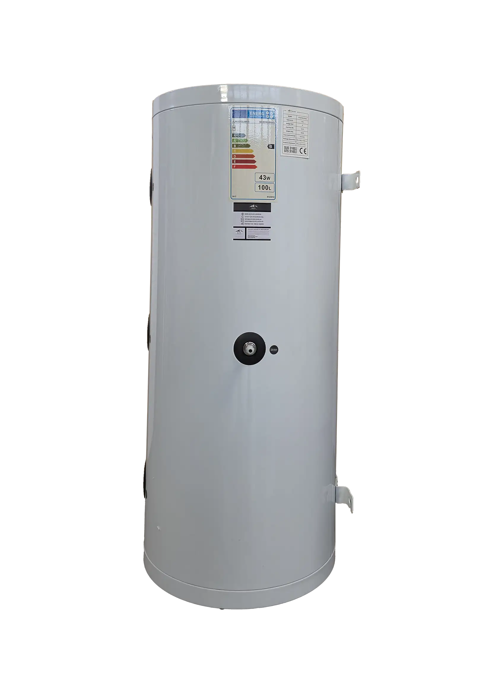 ALPS EXCLUSIVE AE-00100-BT(V2) - RVS Buffervat (100L)