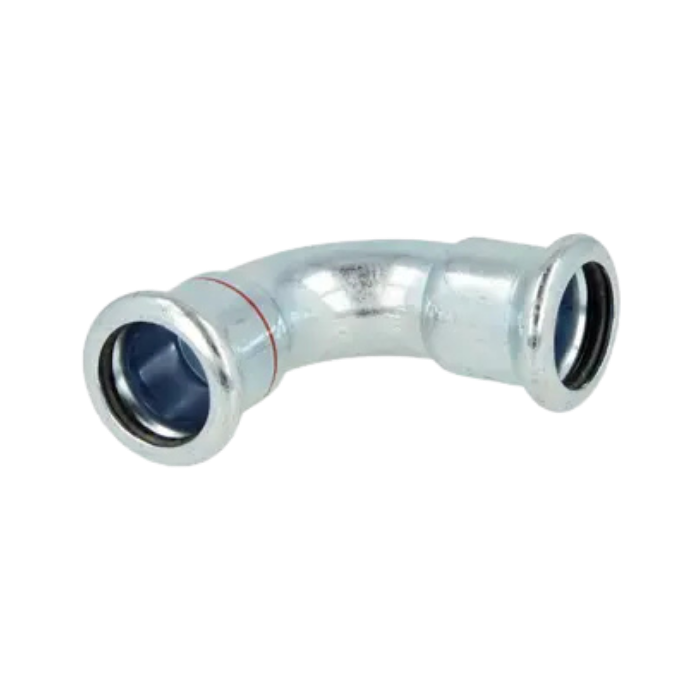 OEG 802004504 - C-staal perskoppeling M-contour hoek 90° (28 mm)