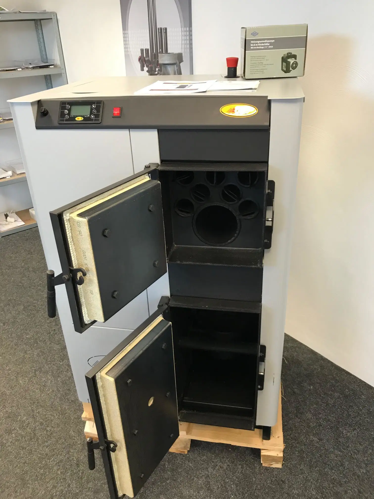 ABC Combo 60 - Hout- en pelletketel (60 kW)