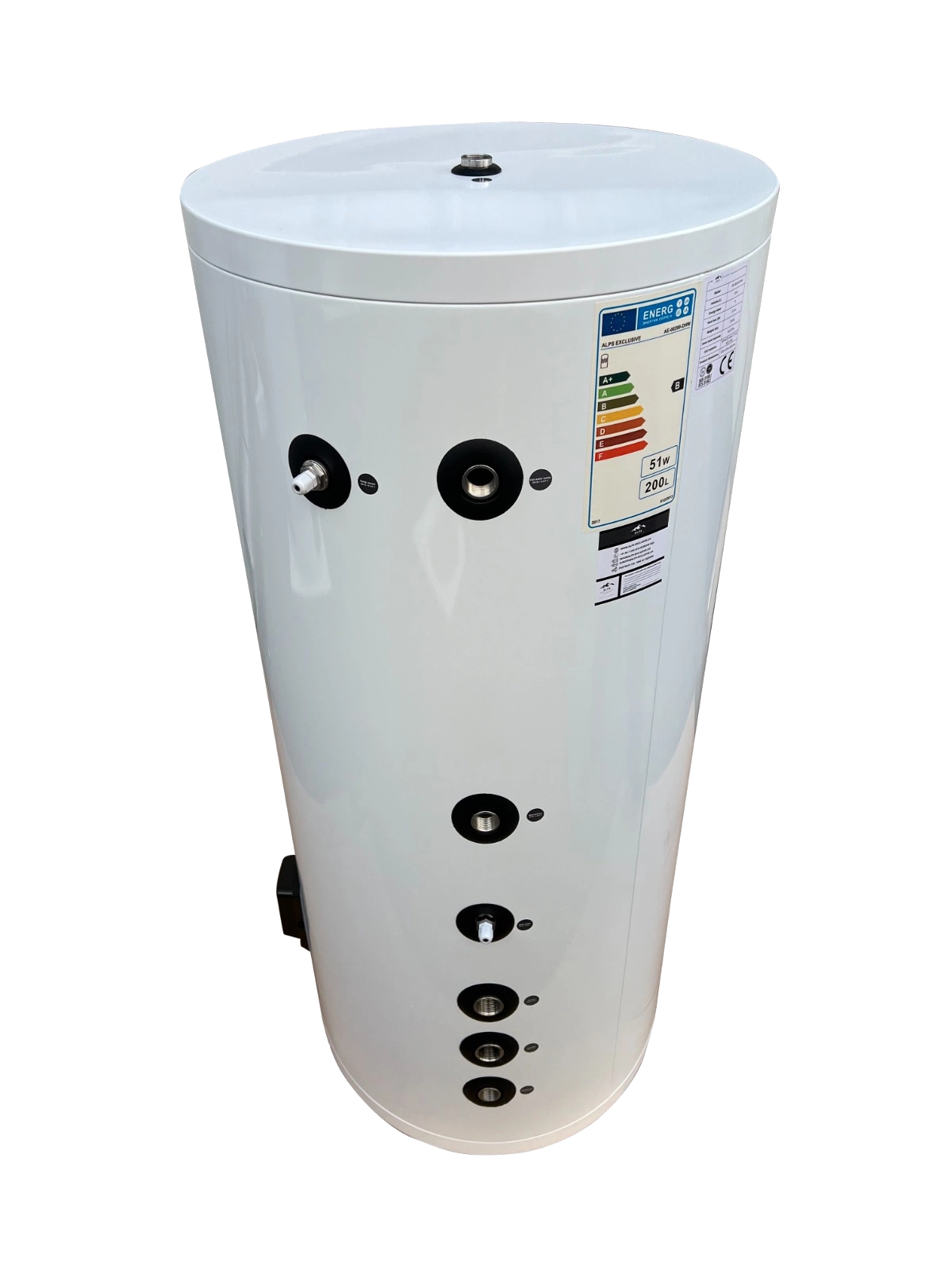 ALPS EXCLUSIVE AE-00200-DHW - RVS Tapwaterboiler (200L)