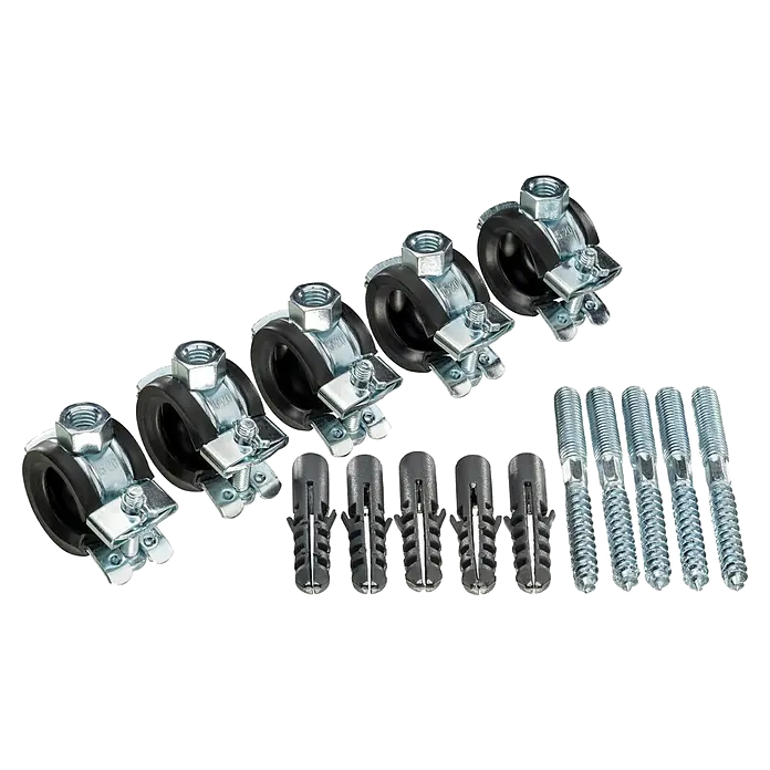 Admiral 30638073  - Set click-buisklemmen 21 - 25 mm (5 st)