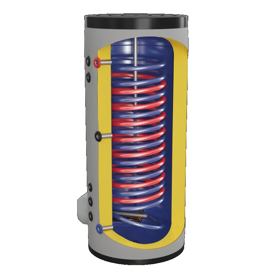 Complete zonneboilerset - 1x 30HP + Tapwaterboiler met 2 warmtewisselaars (300L)