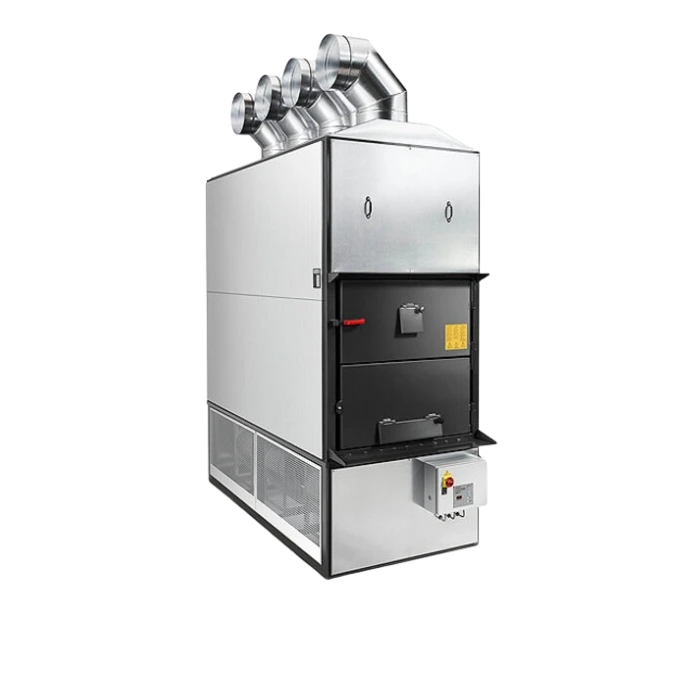 Fabbri F 350 - Luchtverwarming houtketel (350 kW)