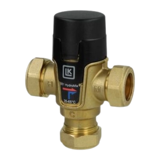 HydroMix Mengautomaat - Tapwater +35 tot +65 °C (15 mm)