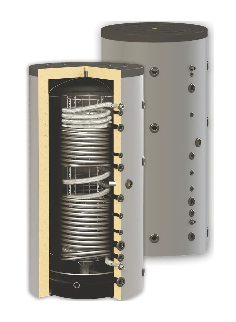 BURNiT HYG BR2 - Hygiëneboiler met 2 warmtewisselaars (1500L)