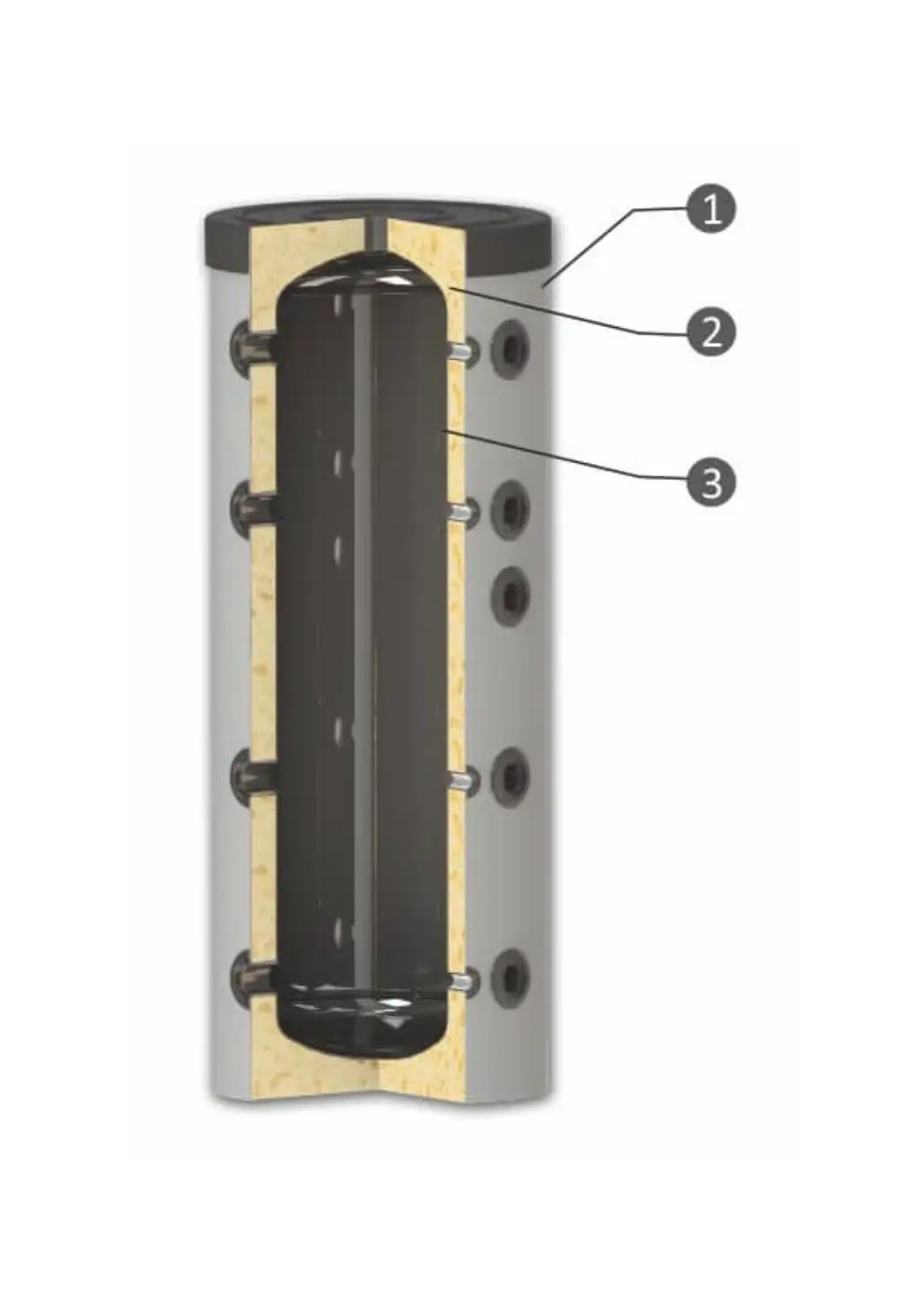 BURNiT PS 500 - Buffervat (500L)