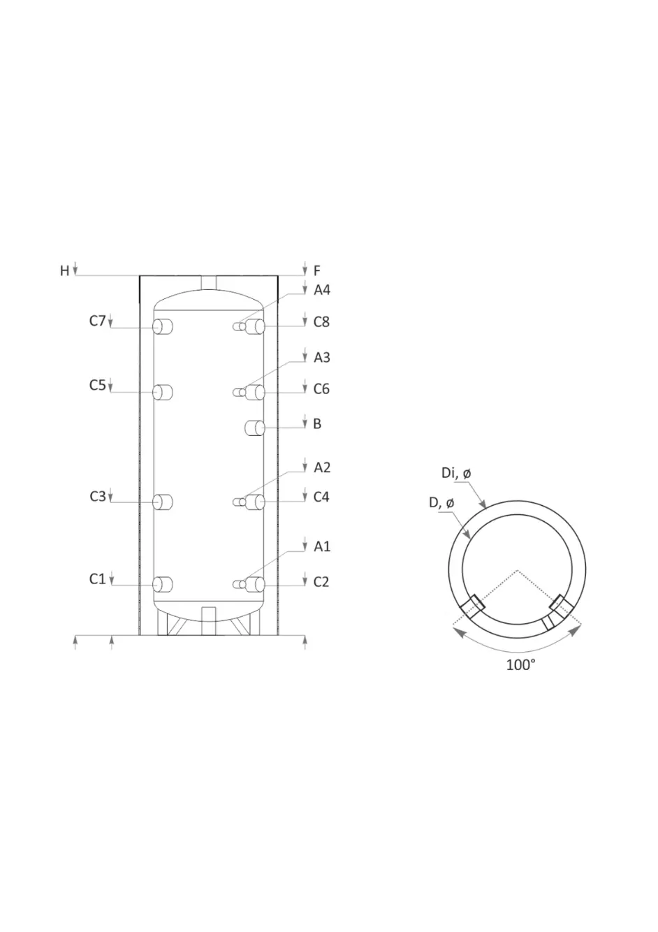 BURNiT PS 500 - Buffervat (500L)