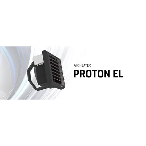 Proton heater EL15 set - Direct gestookte heater (15 kW)