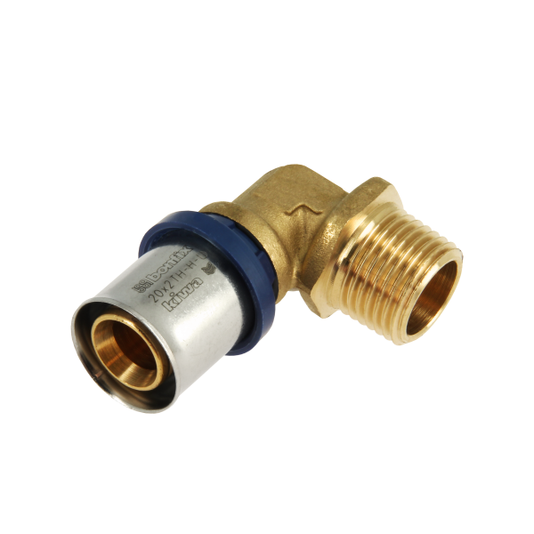 BONFIX 2001015 – Messing perskoppeling haaks 90° (20 x G 1/2